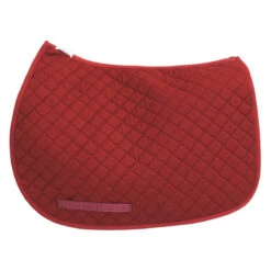 TuffRider Basic All Purpose Saddle Pad 27 TuffRider Basic All Purpose Saddle Pad -Equestrian Supply Store 100410 brgndy 1