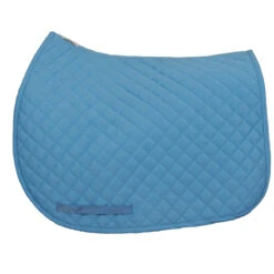 TuffRider Basic Pony Saddle Pad -Equestrian Supply Store 100411 258 1268 JPC.TuffRider.Basic .Pony .Saddle.Pad Neon.Blue