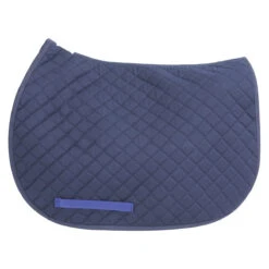 TuffRider Basic Pony Saddle Pad -Equestrian Supply Store 100411 JPC TuffRider.Basic .Pony .Saddle.Pad Navy.Blue