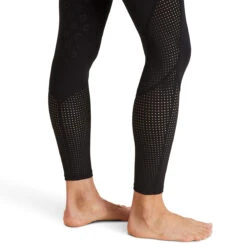 Ariat Women's Breathe EOS Half Grip Tight 15 Ariat Women's Breathe EOS Half Grip Tight -Equestrian Supply Store 10043401 Ariat Breathe.EOS .HG .RM .Tight Black Detail