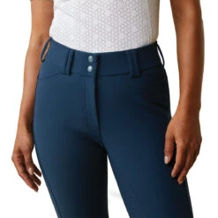 Ariat Women's Tri Factor Grip Full Seat Breeches - Seasonal Colors -Equestrian Supply Store 10043467 Ariat WMS.TRI .FACTOR.GRIP .FS Deep.Petroleum Front2