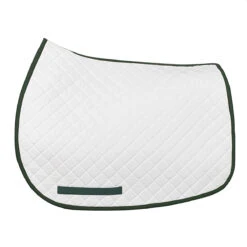 TuffRider Basic All Purpose Saddle Pad With Trim -Equestrian Supply Store 100557 258 JPC TR.Basic .AP .Pad .W.Trim Hunter