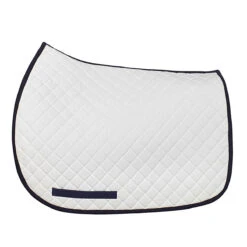 TuffRider Basic All Purpose Saddle Pad With Trim -Equestrian Supply Store 100557 258 JPC TR.Basic .AP .Pad .W.Trim Navy