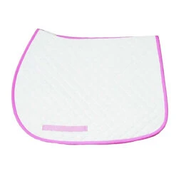 TuffRider Basic All Purpose Saddle Pad With Trim -Equestrian Supply Store 100557 258 JPC TR.Basic .AP .Pad .W.Trim Pink