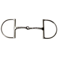 Weatherbeeta JP Korsteel Corkscrew Hunter Dee Snaffle Bit