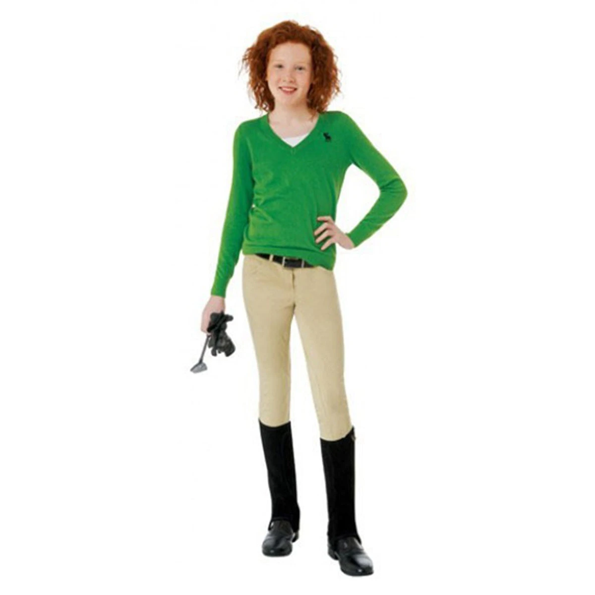Ovation Child's Lauren Pull On Euro Seat Breeches 1 Ovation Child's Lauren Pull On Euro Seat Breeches