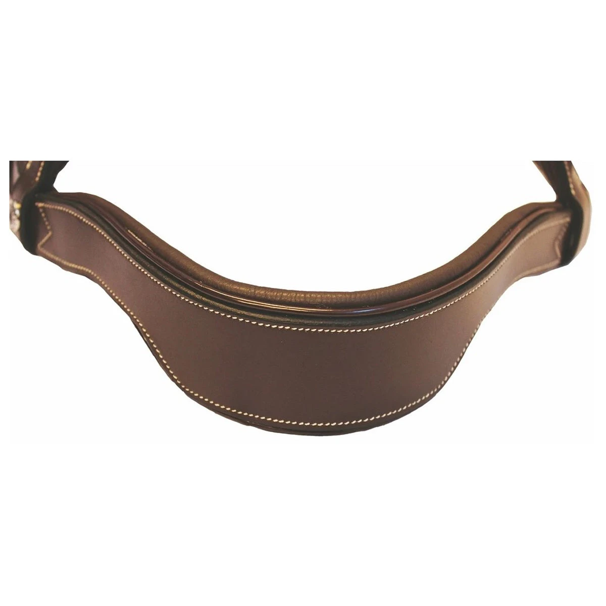 HDR Pro Mono Crown Fancy Bridle With Patent Leather Piping And Laced Reins 5 HDR Pro Mono Crown Fancy Bridle With Patent Leather Piping And Laced Reins - Image 5