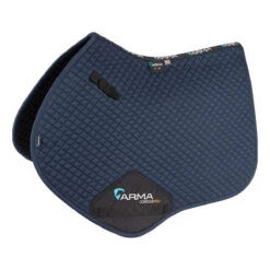 Shires Arma Jump Saddle Pads -Equestrian Supply Store 5269 shires saddle.pad navy