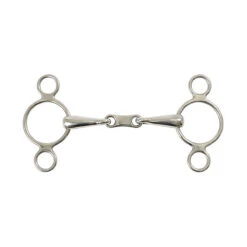 Shires Two Ring French Link Elevator Gag Bit