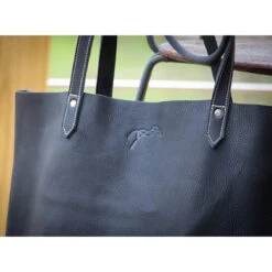 Penelope Tote Bag -Equestrian Supply Store 936200002 French.EQ Penelope Tote.Bag Front.2 Black