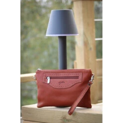 Penelope Emma Handbag -Equestrian Supply Store 936203014 French.EQ Penelope Emma.Handbag Front Brandy