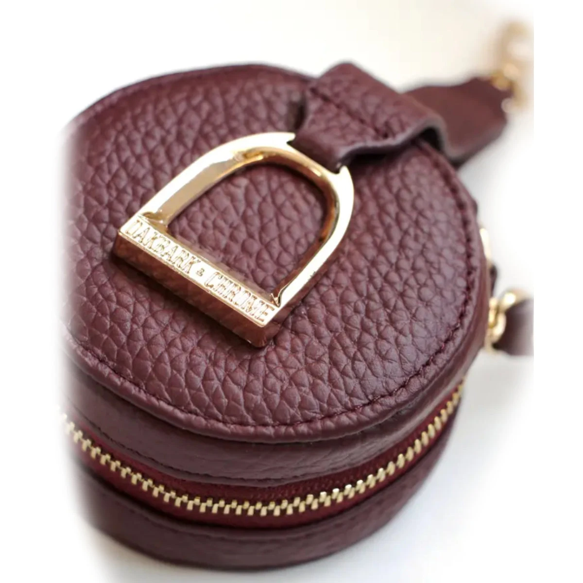 Oakbark & Chrome Stirrup Accessory Keeper 2 Oakbark & Chrome Stirrup Accessory Keeper - Image 2