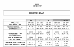 Allshot Oxair Equestrian Airbag Vest -Equestrian Supply Store Allshot Oxair Sizechart