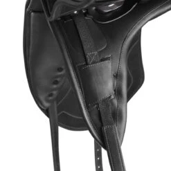 Bates Artiste Dressage Saddle With HART -Equestrian Supply Store B Artiste girthingsystem Cblk