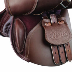 Bates Pony Elevation+ Saddle With HART -Equestrian Supply Store B Pony Elev luxe girthpoints