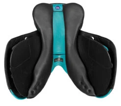 Bates Victrix Saddle With HART 11 Bates Victrix Saddle With HART -Equestrian Supply Store B Victrix Cblk Aqua panel