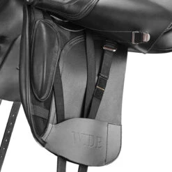 Bates Wide Dressage+ Saddle With HART -Equestrian Supply Store B WIDE DR flexibloc girthing Cblk