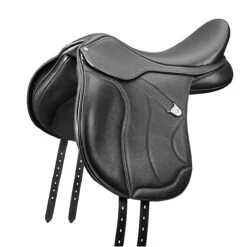 Bates All Purpose+ Saddle With HART -Equestrian Supply Store Bates AP.Wide Luxe Blk