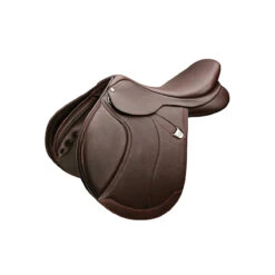 Bates Caprilli Close Contact+ Saddle With HART -Equestrian Supply Store Bates Caprilli.CC.Classic.Saddle Cls.Brn .Luxe FFlap.RearFB