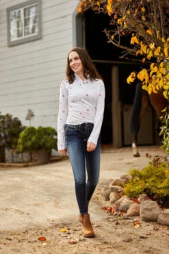 Ariat Women's Wexford Waterproof Boot -Equestrian Supply Store CopyofS21 WMS ENGL SHP Perform LaCunha EU Shot02 3175