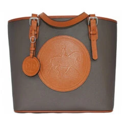 Tucker Tweed Equestrian James River Carry All Bag -Equestrian Supply Store Dressage EspChestnut