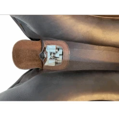 Royal Highness Emile Double Leather Close Contact Saddle -Equestrian Supply Store EMILE 5 700x700 1
