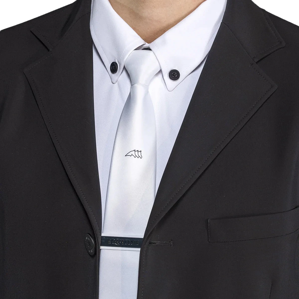 Equiline Men's New Quick Tie - Satin Tie With Quick System Closure 2 Equiline Men's New Quick Tie - Satin Tie With Quick System Closure - Image 2
