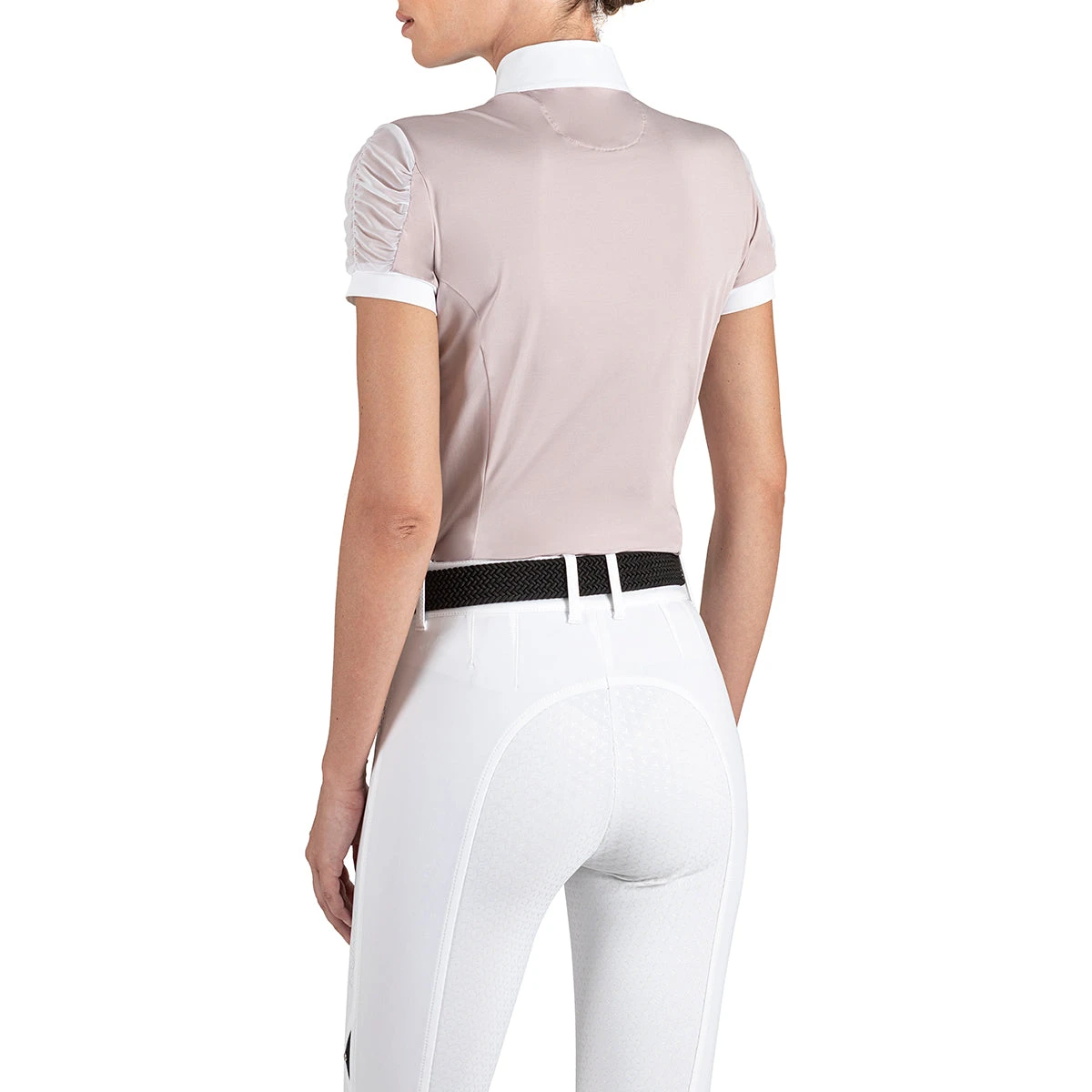 Equiline Women's GinnyG Competition Polo With Microstuds 2 Equiline Women's GinnyG Competition Polo With Microstuds - Image 2