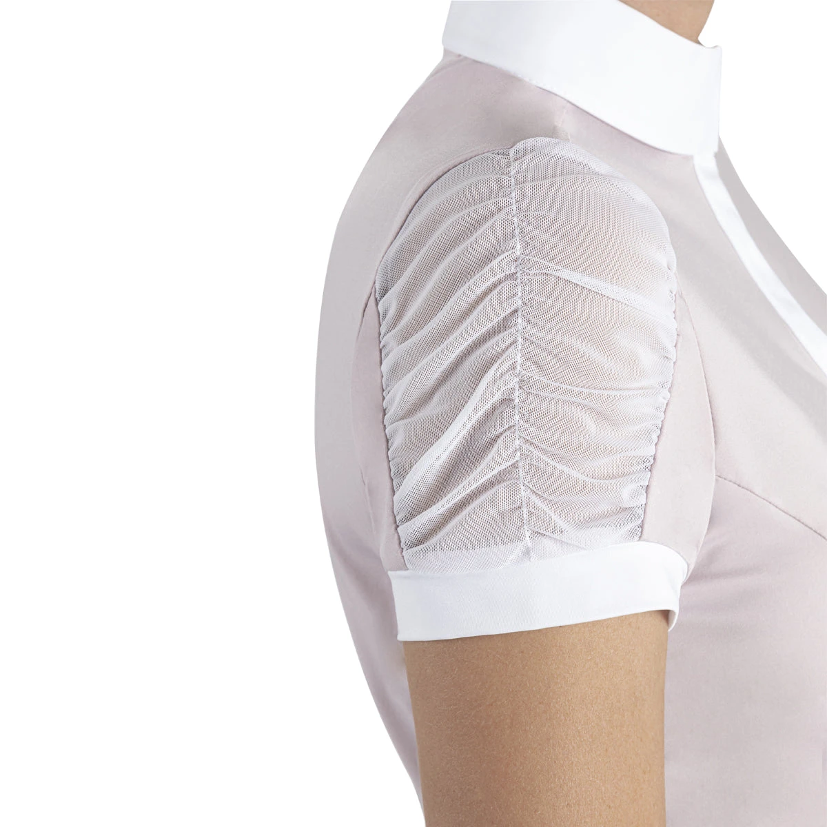 Equiline Women's GinnyG Competition Polo With Microstuds 4 Equiline Women's GinnyG Competition Polo With Microstuds - Image 4