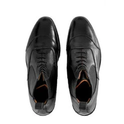 Ego7 Gemini Paddock Boots -Equestrian Supply Store Ego7 Gemini.Leather.Paddock.Boot Black Top