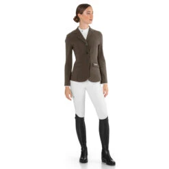 EGO 7 Women's Be Air Jacket -Equestrian Supply Store Ego7 Womens.Be .Air .Jacket Turtledove Front
