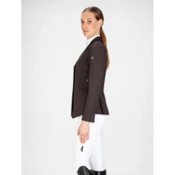 Equiline Women's GAIT Show Coat In X-Cool Evo 38 Equiline Women's GAIT Show Coat In X-Cool Evo -Equestrian Supply Store Equiline XCool brown 08547.1587582463.1280.1280