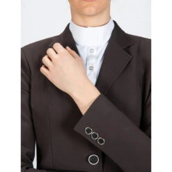 Equiline Women's GAIT Show Coat In X-Cool Evo 39 Equiline Women's GAIT Show Coat In X-Cool Evo -Equestrian Supply Store Equiline XCool brown 73254.1587582462.1280.1280
