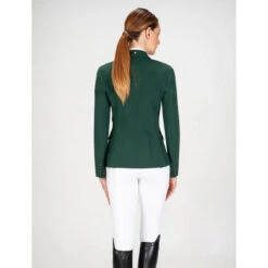 Equiline Women's GAIT Show Coat In X-Cool Evo 36 Equiline Women's GAIT Show Coat In X-Cool Evo -Equestrian Supply Store Equiline XCool green 12803.1587582463.1280.1280