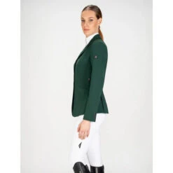 Equiline Women's GAIT Show Coat In X-Cool Evo 34 Equiline Women's GAIT Show Coat In X-Cool Evo -Equestrian Supply Store Equiline XCool green 91066.1587582463.1280.1280