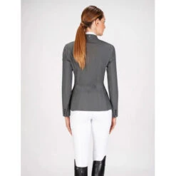 Equiline Women's GAIT Show Coat In X-Cool Evo 28 Equiline Women's GAIT Show Coat In X-Cool Evo -Equestrian Supply Store Equiline XCool grey 78889.1587582465.1280.1280