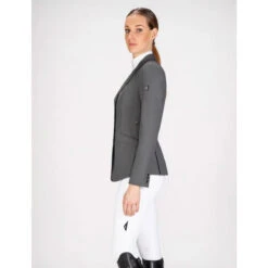 Equiline Women's GAIT Show Coat In X-Cool Evo 26 Equiline Women's GAIT Show Coat In X-Cool Evo -Equestrian Supply Store Equiline XCool grey 16702.1587582464.1280.1280