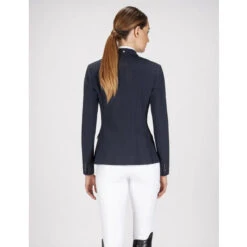 Equiline Women's GAIT Show Coat In X-Cool Evo 32 Equiline Women's GAIT Show Coat In X-Cool Evo -Equestrian Supply Store Equiline XCool navy 56271.1587582464.1280.1280