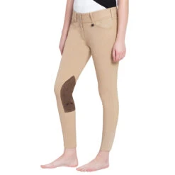 Equine Couture Ladies Coolmax Champion Knee Patch Breeches -Equestrian Supply Store Equine.Couture Lds.Cmax .chmp .kp .brch tan 110339 4