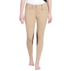 Equine Couture Ladies Coolmax Champion Knee Patch Breeches -Equestrian Supply Store Equine.Couture Lds.Cmax .chmp .kp .brch tan 110339 5
