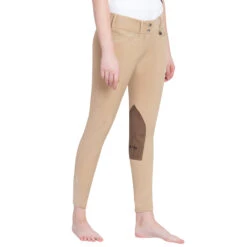 Equine Couture Ladies Coolmax Champion Knee Patch Breeches -Equestrian Supply Store Equine.Couture Lds.Cmax .chmp .kp .brch tan 110339 7