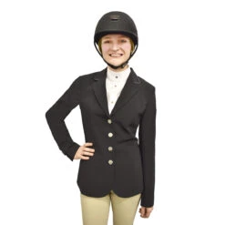 Equiline GwentyG Women's Show Coat -Equestrian Supply Store GwentyG Blk 2