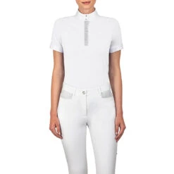 Equiline GarduG Women's Show Shirt -Equestrian Supply Store H00845 Gardug 001 Front DEA