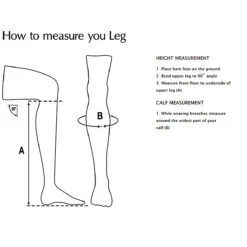 Royal Highness Ladies Deluxe Half Chaps -Equestrian Supply Store Half.Chap .Measurement