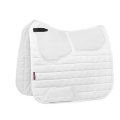 LeMieux ProSorb Dressage Square Pad -Equestrian Supply Store IT01388 LeMieux.ProSorb.Dressage.Square White