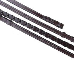 Red Barn By KL Select Fancy Laced Reins