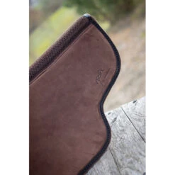 Penelope Combo Half Pad -Equestrian Supply Store P190 French.EQ Penelope Combo.Half .Pad Logo.Havana