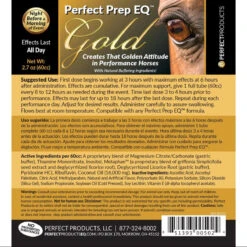 Perfect Prep EQ Gold Calming Paste -Equestrian Supply Store Perfect.Prep .EQ Gold.3