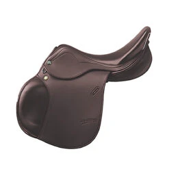 Prestige Joy Jumper Saddle 12 Prestige Joy Jumper Saddle -Equestrian Supply Store Prestige Joy.Jumper Saddle Tobacco Side