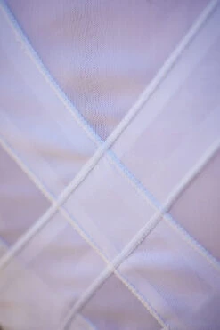 Ariat Womens Ascent 1/4 Zip Short Sleeve Show Shirt -Equestrian Supply Store S23 WMS ENGL Carmel LaCunha Shot 05 7342 RTL